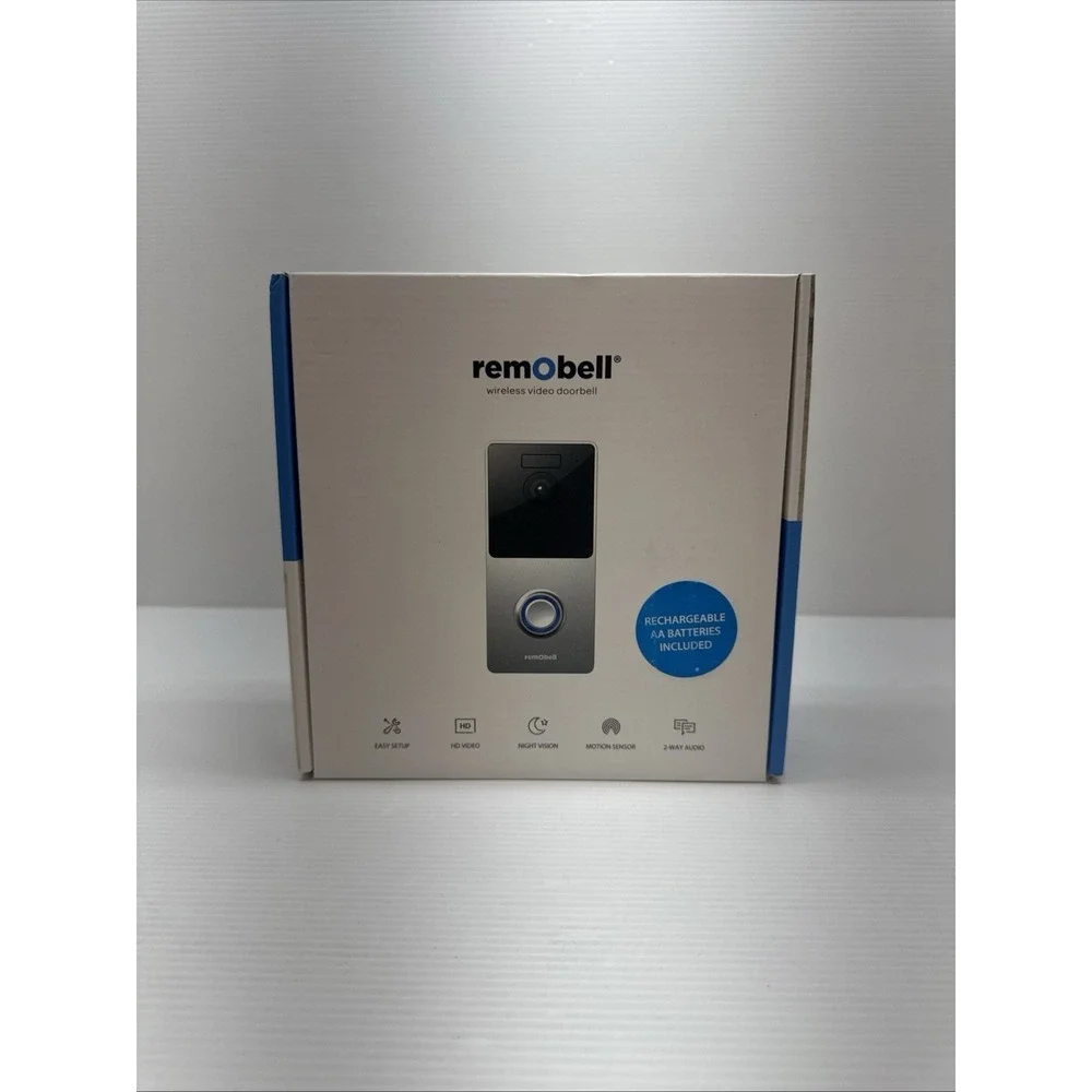 RemoBell Wireless Video Doorbell Wi-Fi Model RMB1M Smart Home Security New
